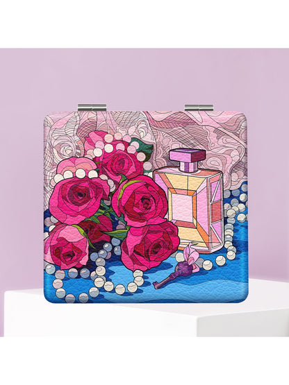 Mirroray - Cartoon Style Print Makeup Mirror