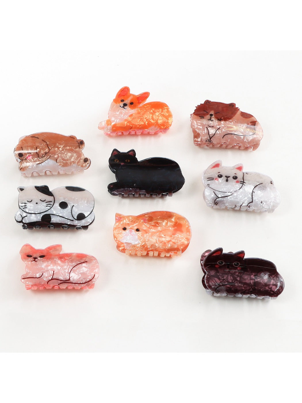 Beau - Kitten and Puppy Themed Claw Clip