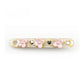 Beau - Acetate Floral Hollow-Out Rectangular Hair Clip