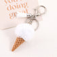 Keypus - Plastic Ice Cream Bag Charm Keychain
