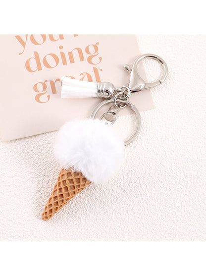 Keypus - Plastic Ice Cream Bag Charm Keychain