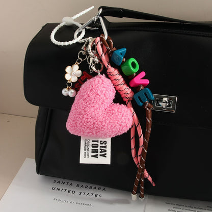 Keypus - Heart Shape Bag Hanging Charm Keychain