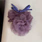Gifty - Floral Ruffled Mesh Bow Scrunchie