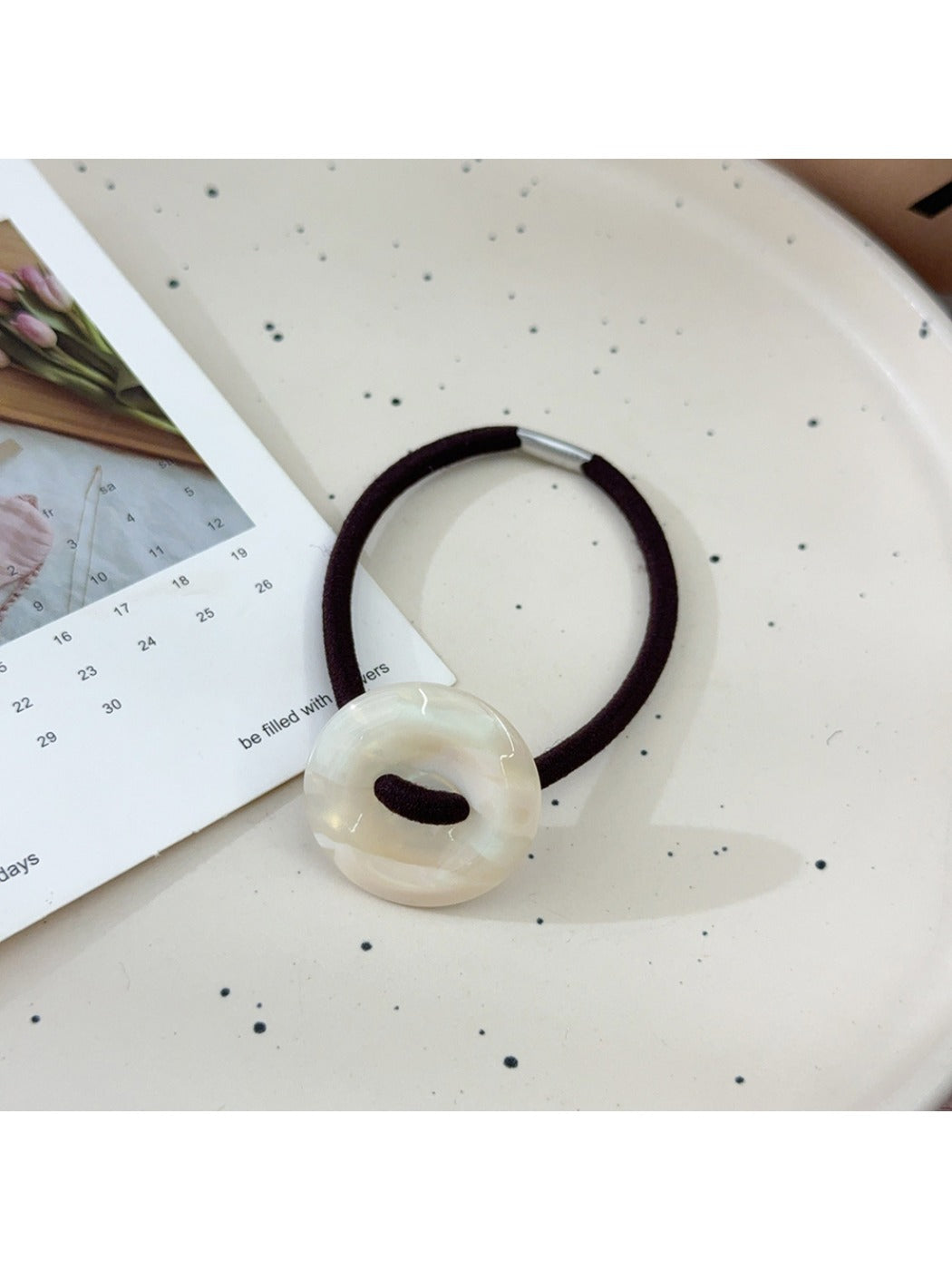 Gifty - Ink-Wash Round Hair Tie
