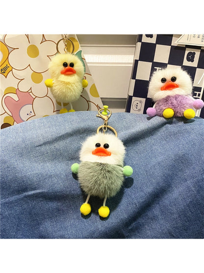 Keypus - Cute Duck Plush Bag Charm Keychain
