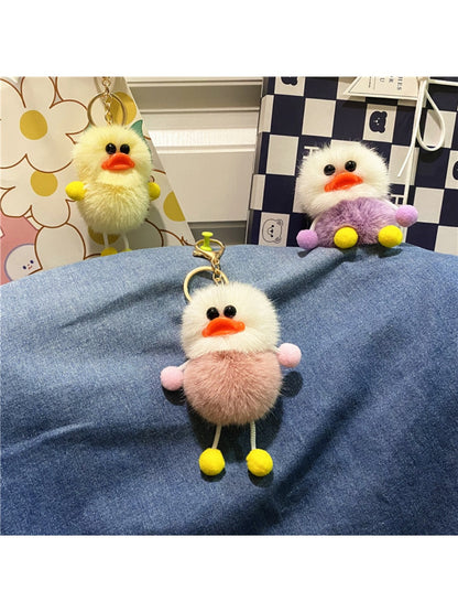 Keypus - Cute Duck Plush Bag Charm Keychain