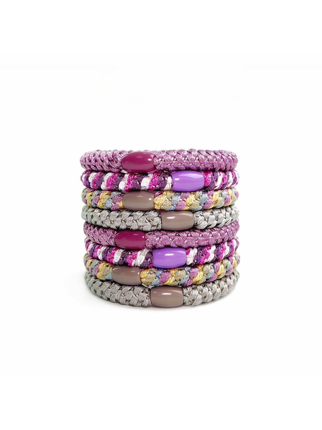 Gifty - Twill Twisted-Shaped Hair Tie Set