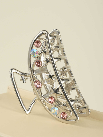 Beau - Star Detail Crescent Claw Hair Clip