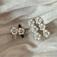 Beau - Textured Flower Decorative Alloy Hair Clip