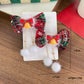 Beau - Christmas Classic Bow Bell Hair Clip