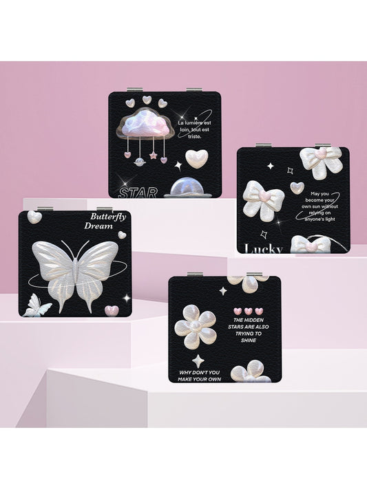 Mirroray - Y2K Style Portable Compact Folding Mirror