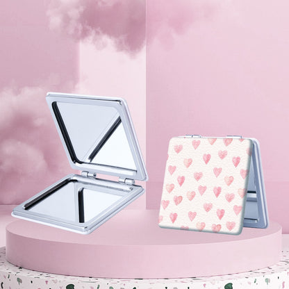 Mirroray - Foldable Fruit and Heart Print Pocket Mirror