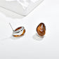 Earedge - Ombre Cloud Vintage Button Earrings
