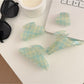 Beau - Classy Plaid Hair Claw Clip