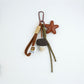 Keypus - Lucky Star Faux Leather Keychain