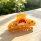 Beau - Christmas Theme Acetate Claw Clip