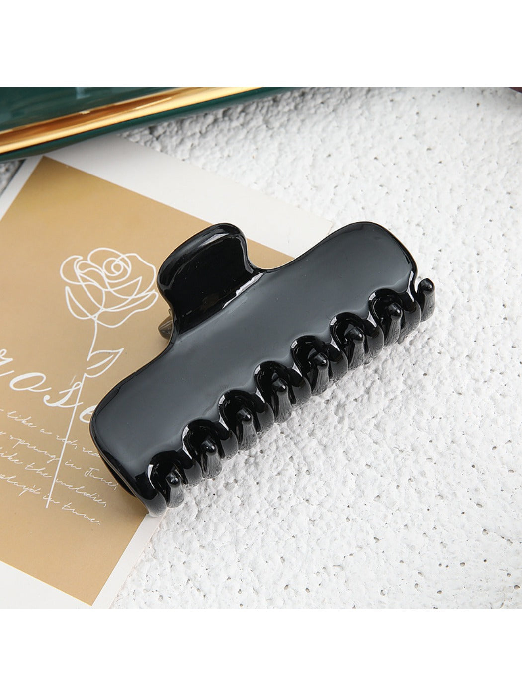 Beau - Ombré Rectangular Claw Clip