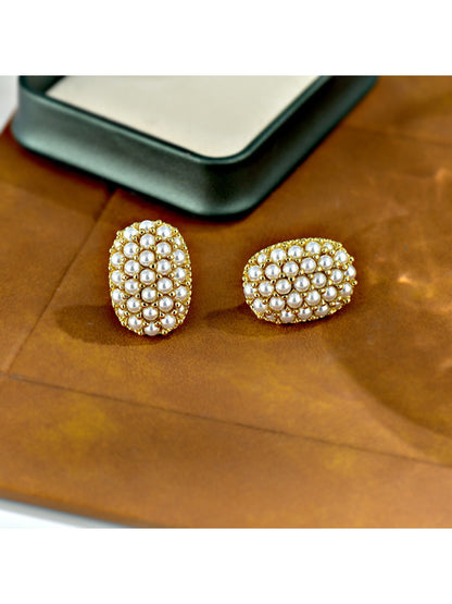 Earedge - Oval Commuter-Friendly Versatile Earrings