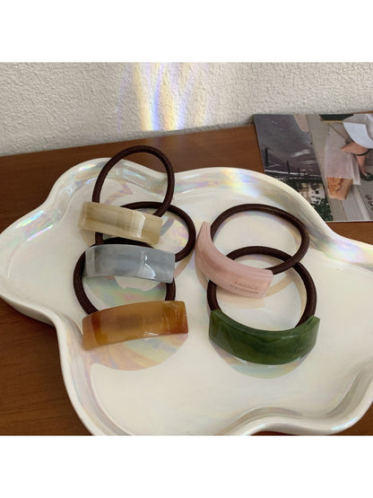 Gifty - Stylish Simple Curved Acetate Hair Tie