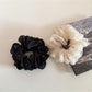 Gifty - Minimalist Solid Color Pleated Scrunchie