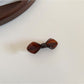 Beau - Marbled Bow Acetate Fiber Hair Clip