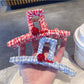 Beau - Spring Summer Plaid Hair Claw Clip