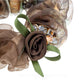 Gifty - Polyester Floral Bow Detail Scrunchie