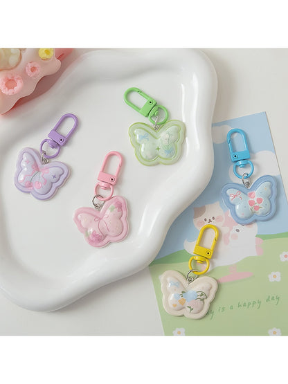 Keypus - Cute Minimalist Butterfl Shaped Keychain