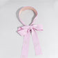 Gifty - Lace Ribbon Bow Fabric Headband Headband