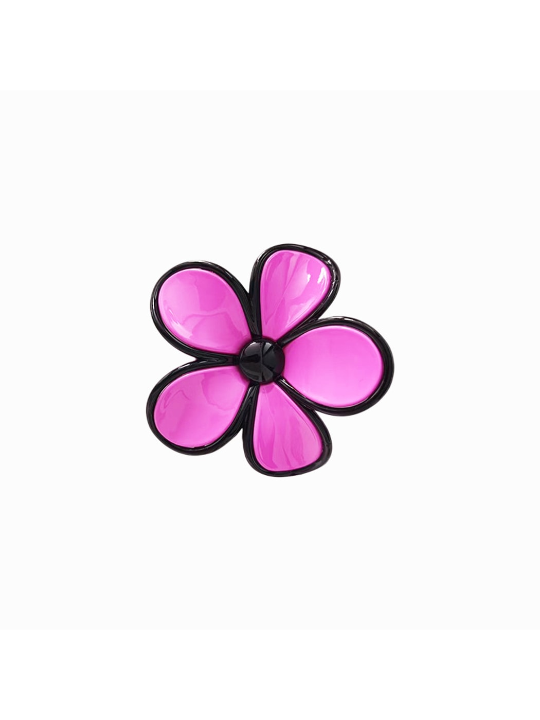 Beau - Five Petal Flower Shape Hair Claw Clip
