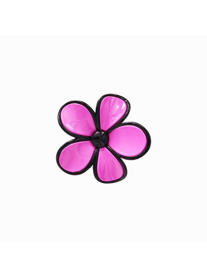 Beau - Five Petal Flower Shape Hair Claw Clip