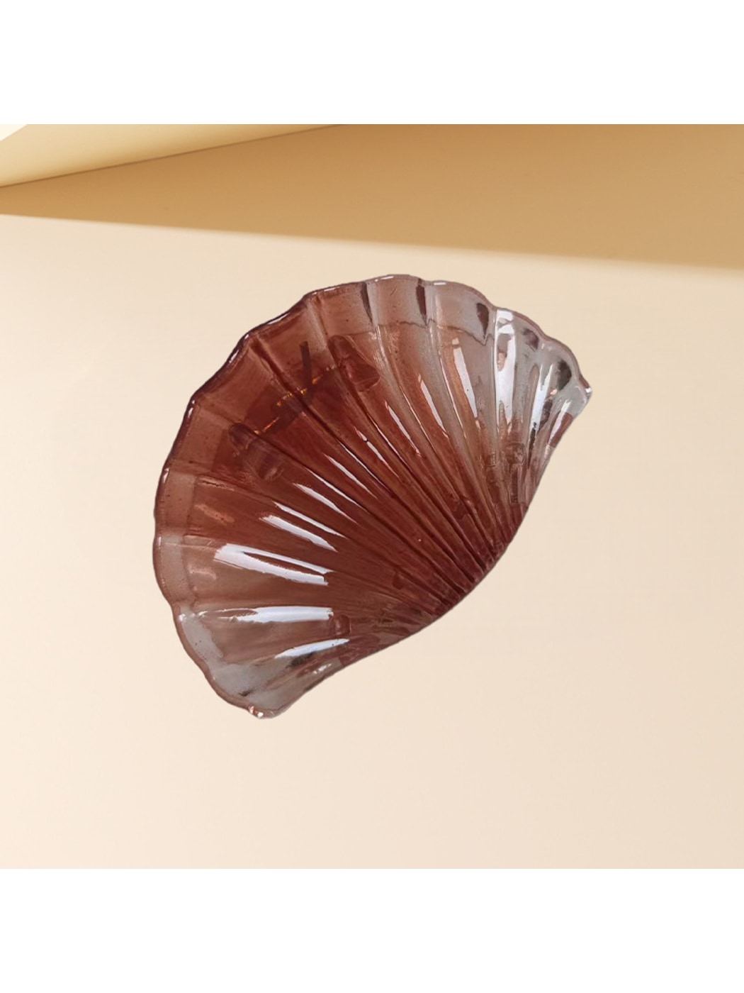 Beau - Gradient Ocean Style Scallop Shape Claw Clip