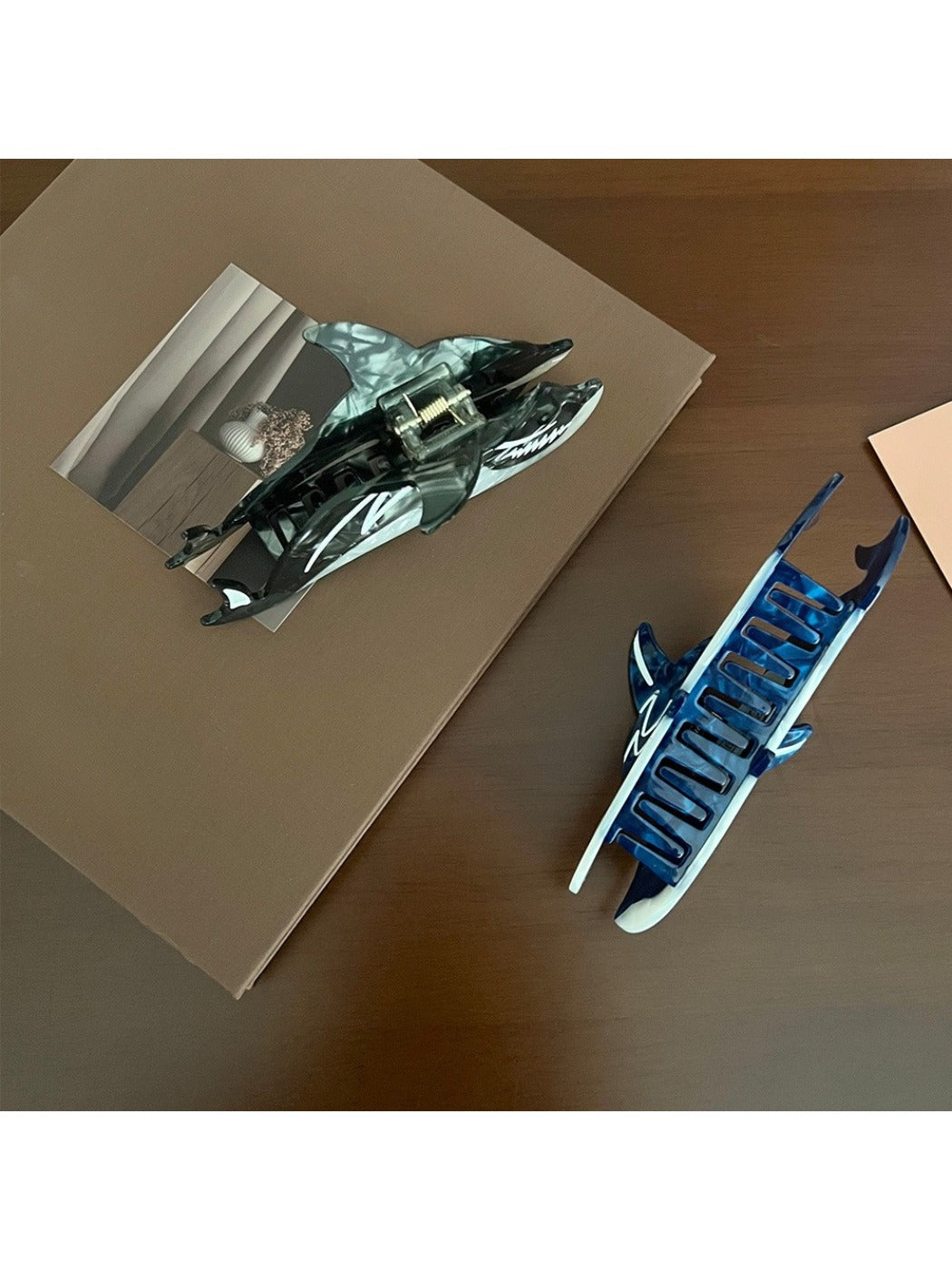 Beau - Ocean Shark Collection Hair Clips