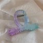 Beau - Women's Plastic Alloy Star Hair Claw Clip
