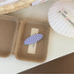 Beau - Oval Polka Dot Acetate Fiber Hair Clip