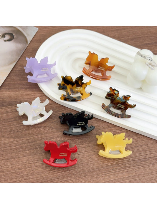 Beau - Elegant Rocking Horse Hair Claw Clip