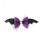 Beau - Halloween Bat Wing Glitter Bow Hair Clip