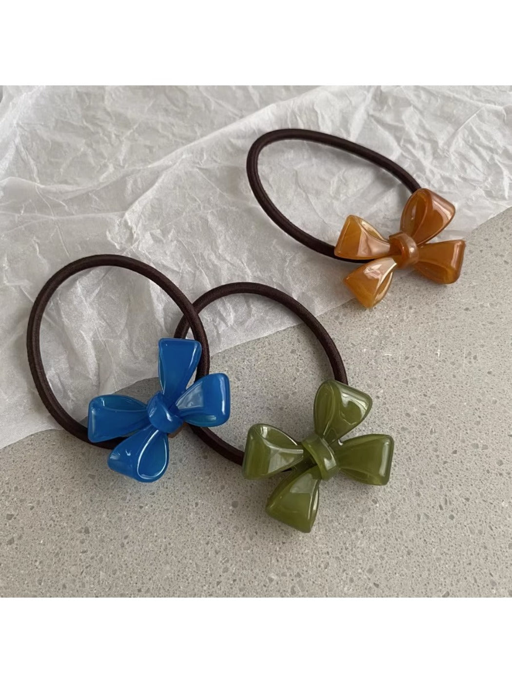 Gifty - Cute Acetate Bow Hair Tie