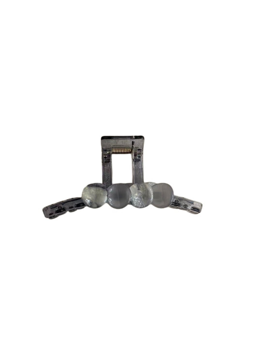 Beau - Geometric Round Bead PC Claw Clip