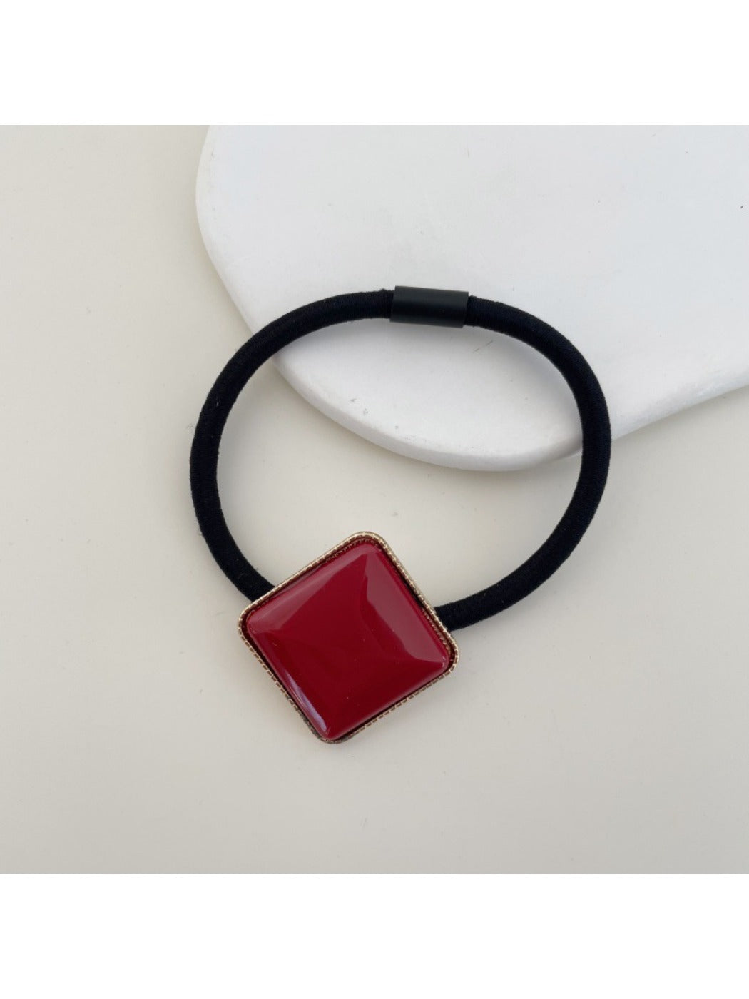 Gifty - Cute Square Acetate Hair Tie