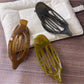 Beau - Flat Openwork Hair Claw Clip