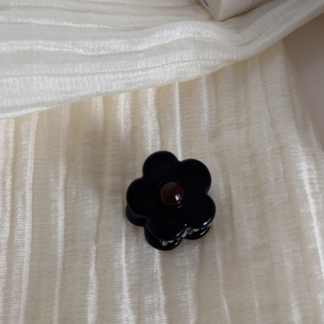 Beau - Acetate Flower Side Hair Claw Clip