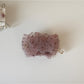 Beau - Sheer Mesh Bubble Bow Banana Clip