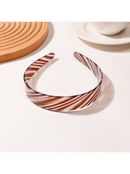 Gifty - Minimal Striped PVC Daily Wear Headband