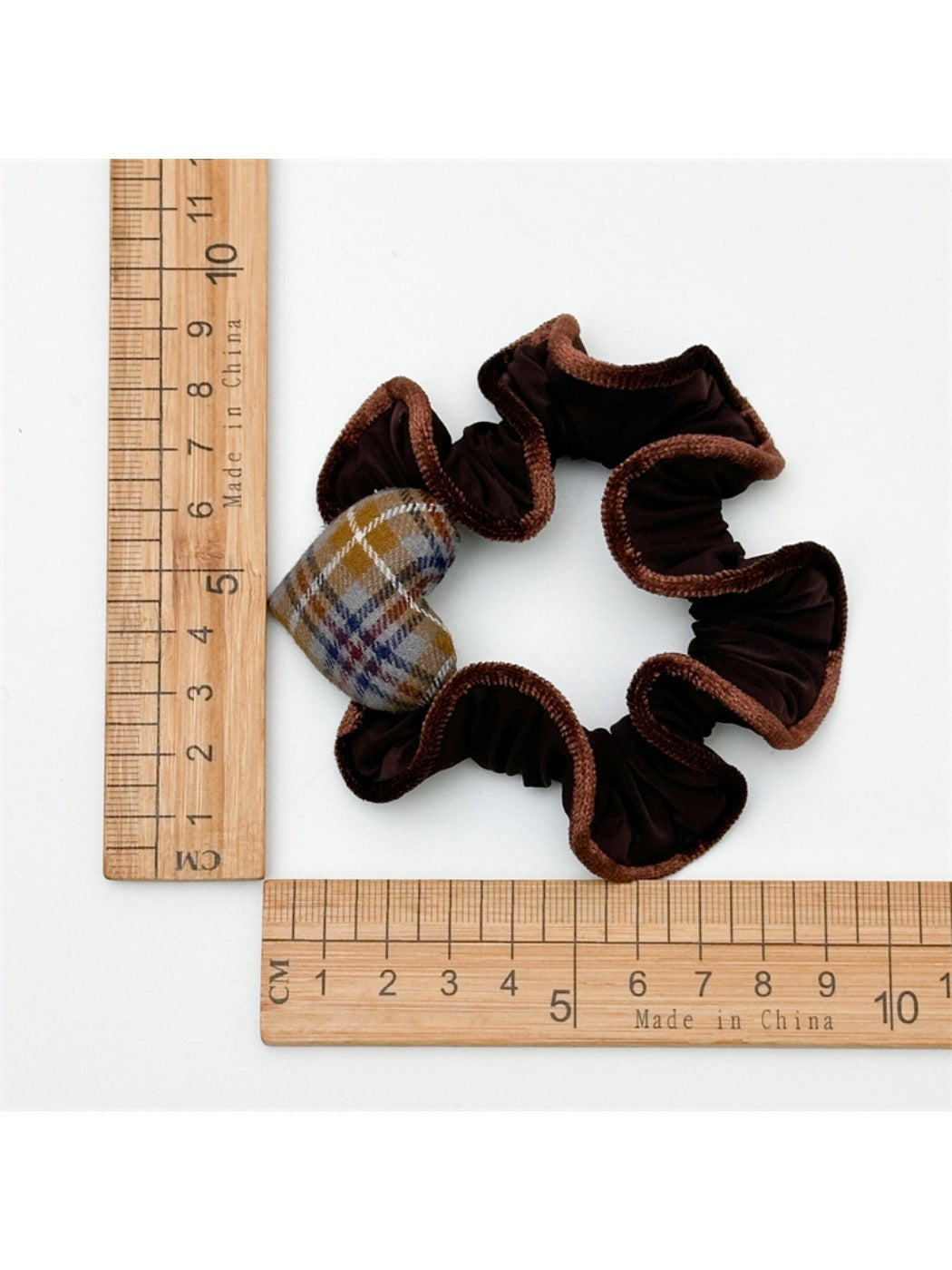Gifty - Brown Heart Shaped Hair Tie