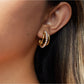 Earedge - Chic Multi Layer Hoop Earrings