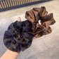 Gifty - Two Tone Crinkled Satin Scrunchie
