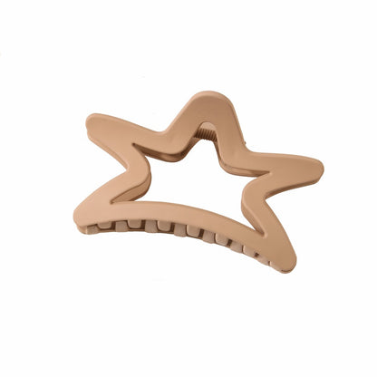 Beau - Minimalist Star Design Hair Claw Clip