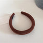 Gifty - Retro Solid Color Hair Hoop