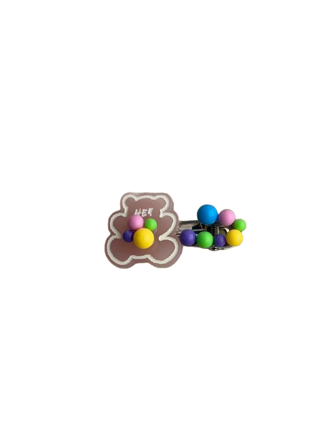 Beau - Cute Bear Shape Acetate Fiber Hair Clip